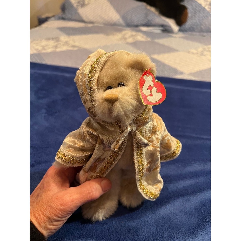 TY Attic Treasures Gwyndolyn Bear 1993 All That Glitters‎ Vintage Plush